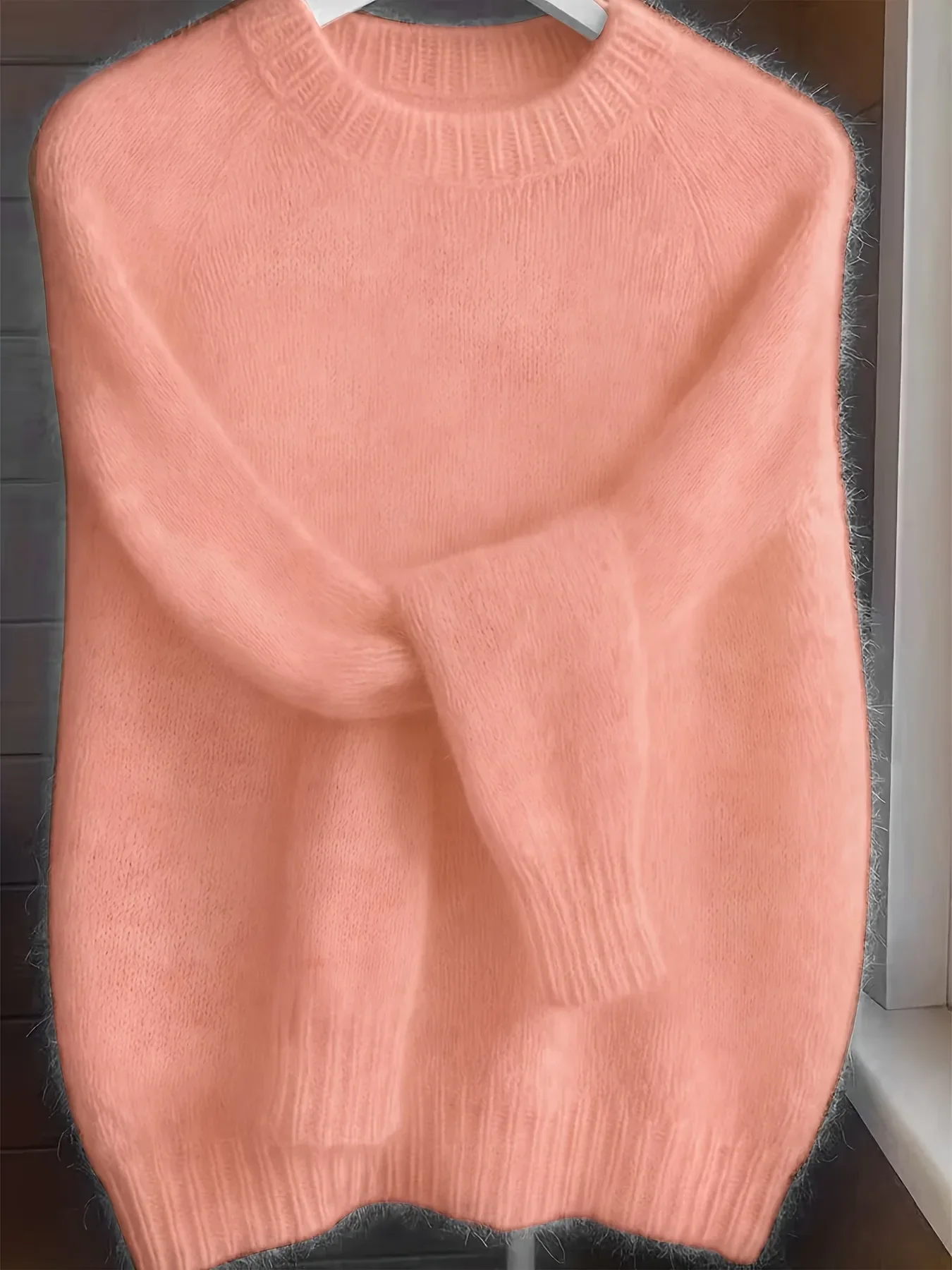 Soft Knit Crew Neck Pullover - Image 56