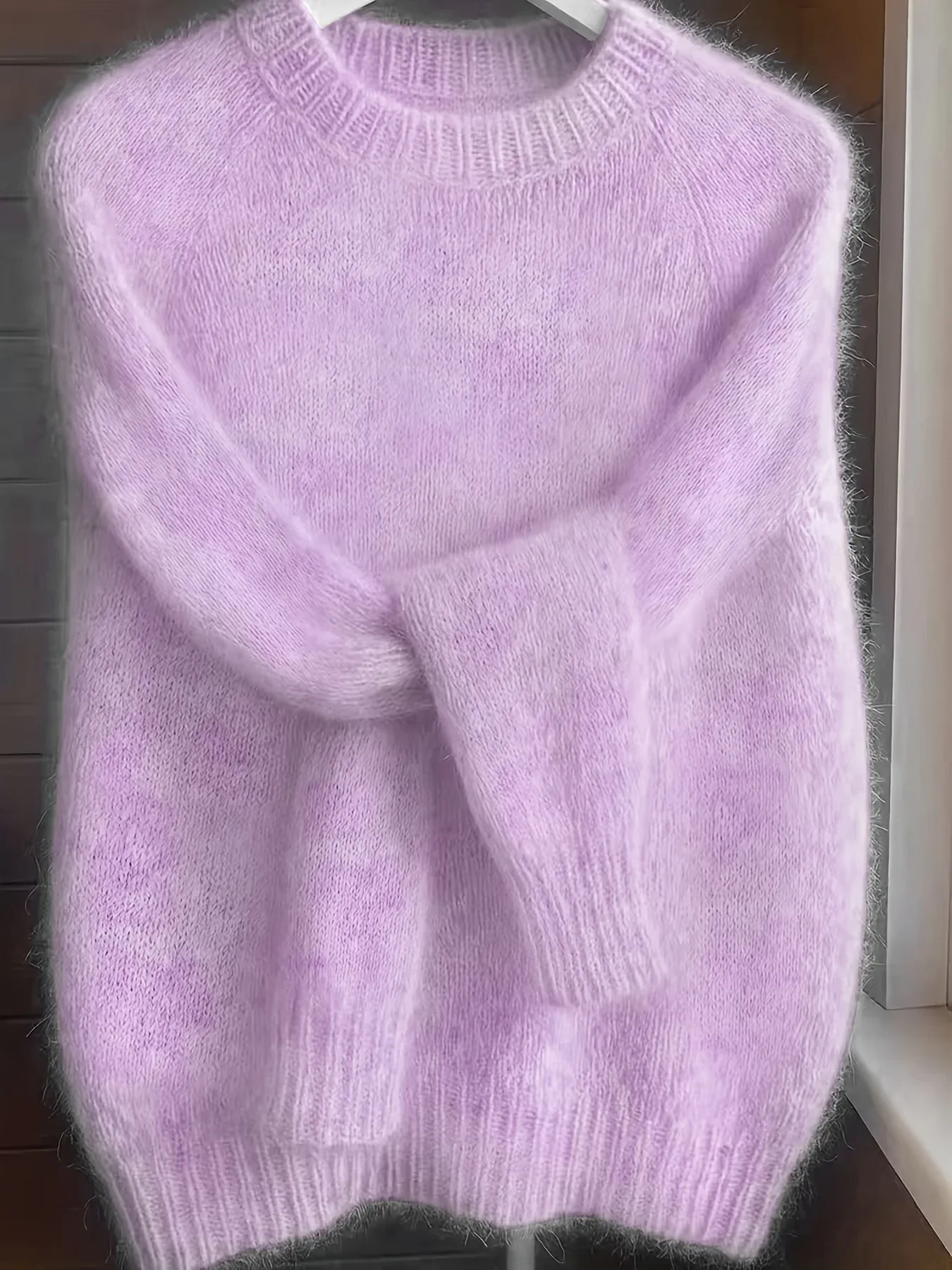 Soft Knit Crew Neck Pullover - Image 57