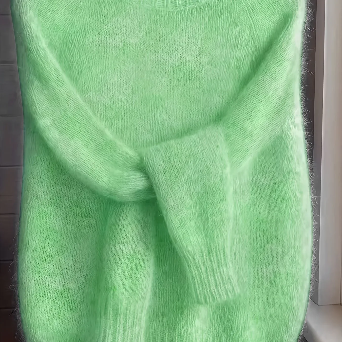 Soft Knit Crew Neck Pullover - Image 6