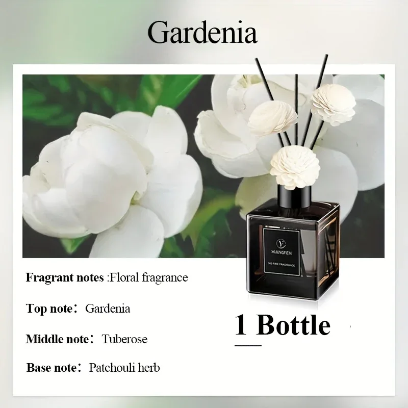 Long-Lasting Essential Oil Air Freshener with 5 Incense Sticks - 1.7oz Glass Bottle, Featherless, Perfect for Bathroom Deodorization & Bedroom Scent, Ideal Home Decor Gift for Holidays - Image 13