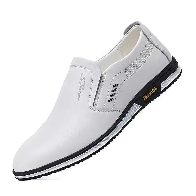 Luxury Men's Leather Shoes Comfortable Loafers Slip on Male Moccasins Non Slip Driving Shoes High Quality Men Shoes Plus Size - Image 5