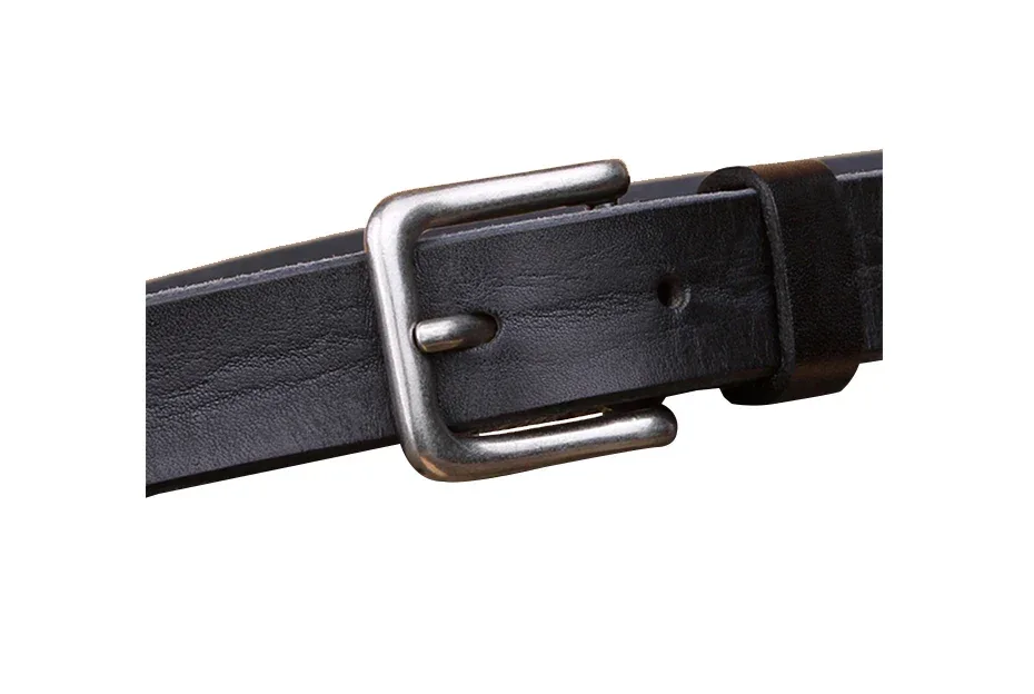 MaiKun Thin Belts for Women Unisex Genuine Leather Belt Female Metal Pin Buckle Belt - Image 25