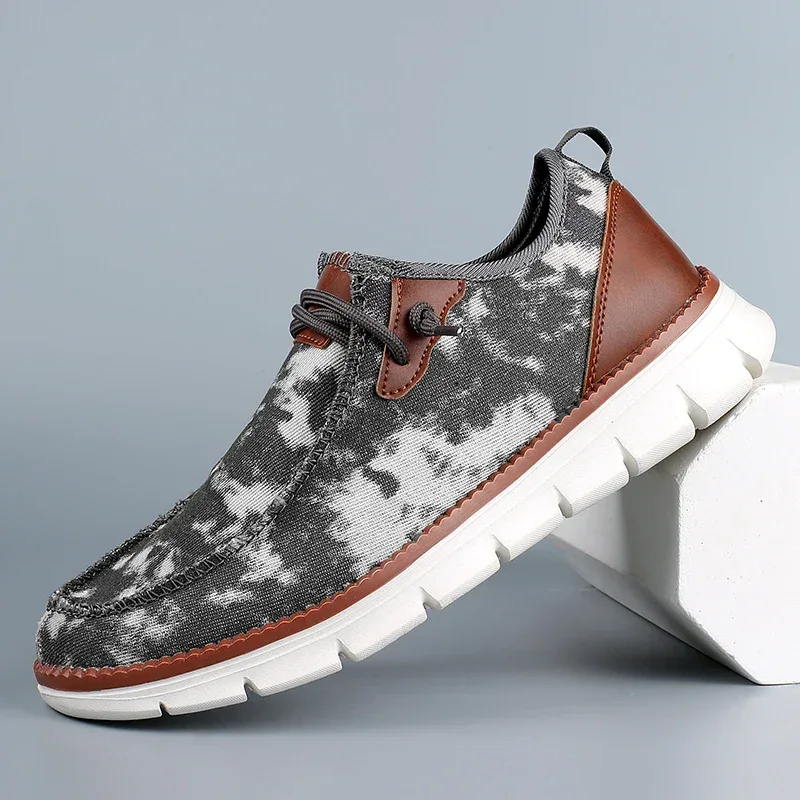 Men Casual Shoes Breathable Loafers Men Sneakers 2024 New Male Comfortable Flat Footwear Sneakers Men Canvas Shoes - Image 20