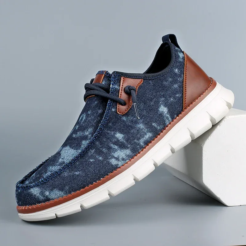 Men Casual Shoes Breathable Loafers Men Sneakers 2024 New Male Comfortable Flat Footwear Sneakers Men Canvas Shoes - Image 21