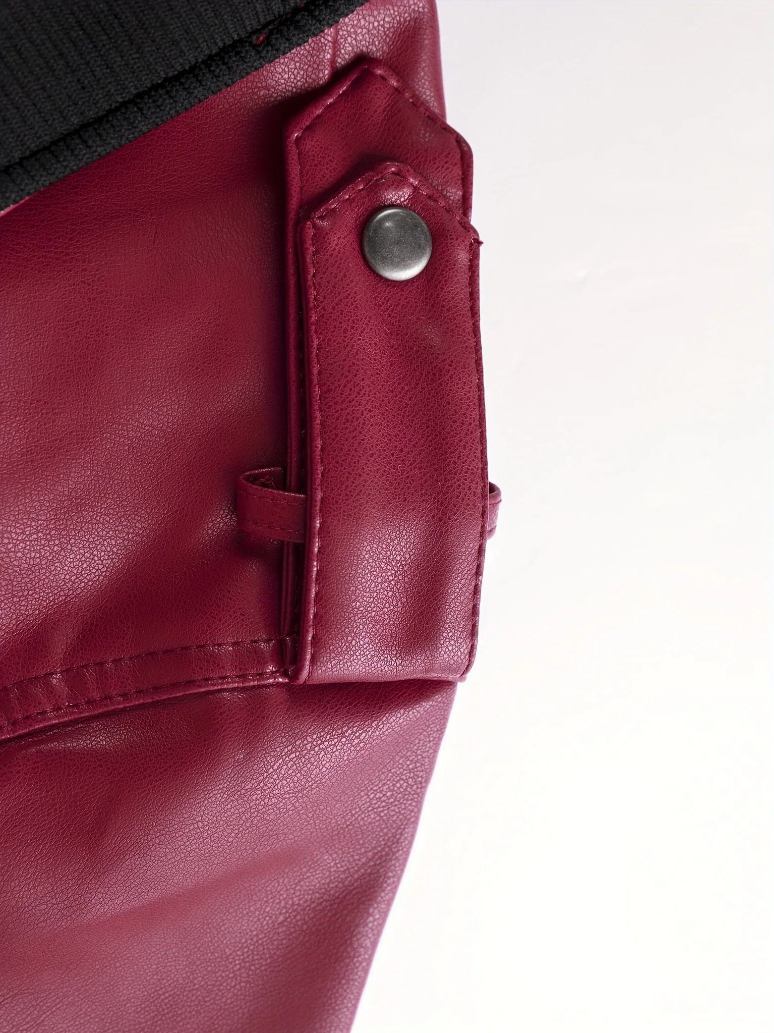 Men’s Hooded Leather Jacket - Image 24