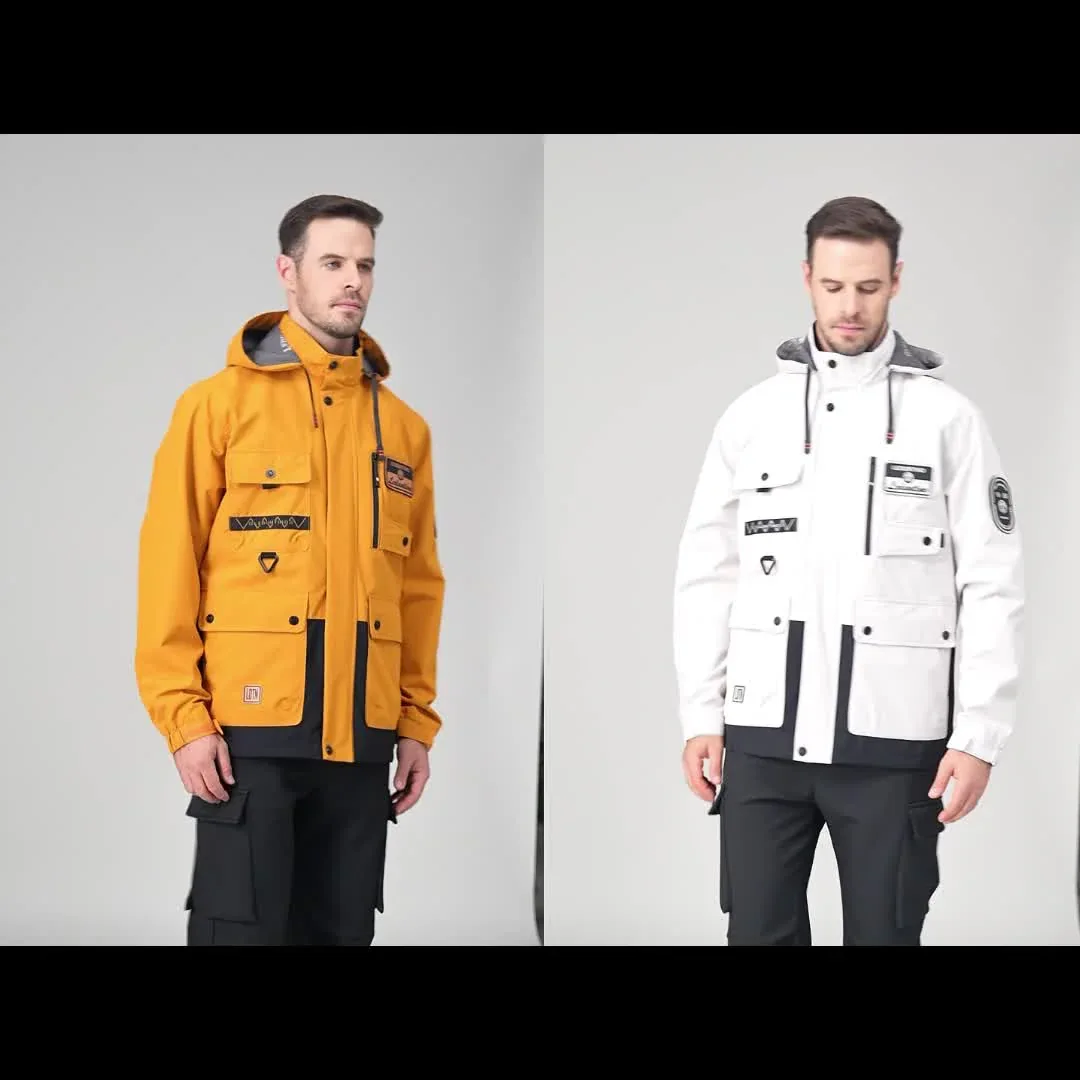 Outdoor Windproof Cargo Jacket - Image 15