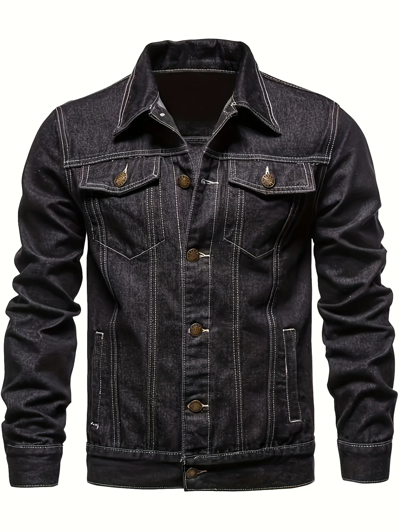 Men’s Trend Denim Jacket - Image 11