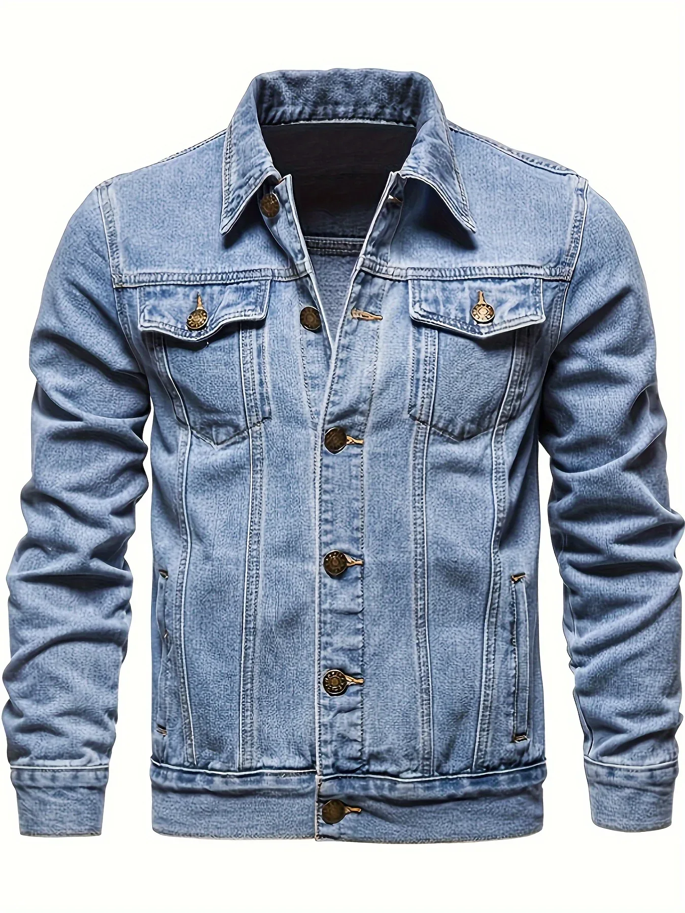 Men’s Trend Denim Jacket - Image 12