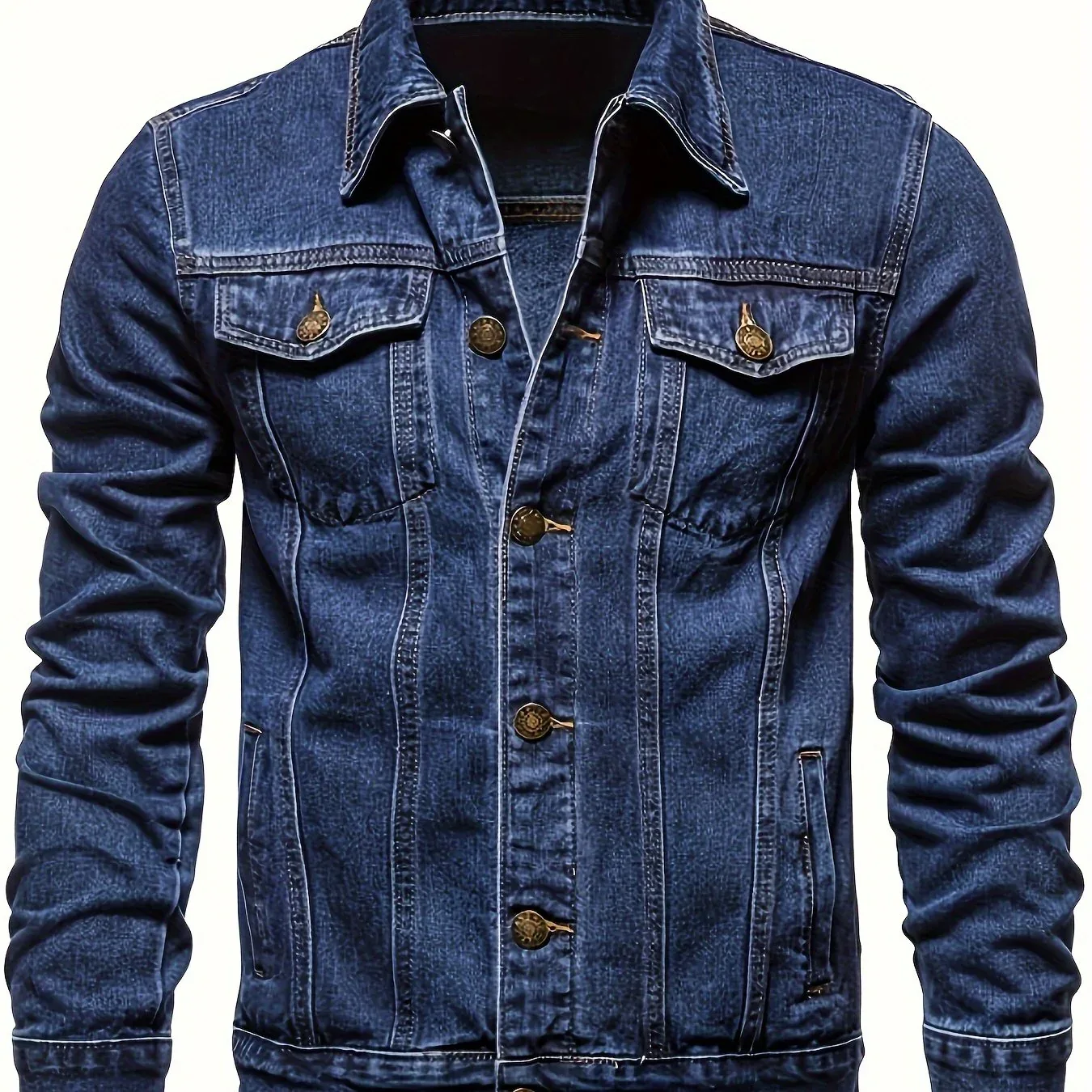Men’s Trend Denim Jacket - Image 17