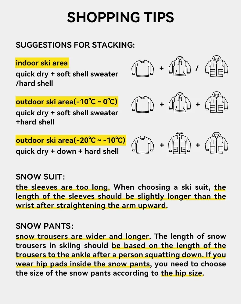 Men Women Solid Color Ski Jacket Ski Pants Warm Windproof Winter Overalls Hoodie Waterproof Outdoor Sports Clothing Snowboard - Image 10