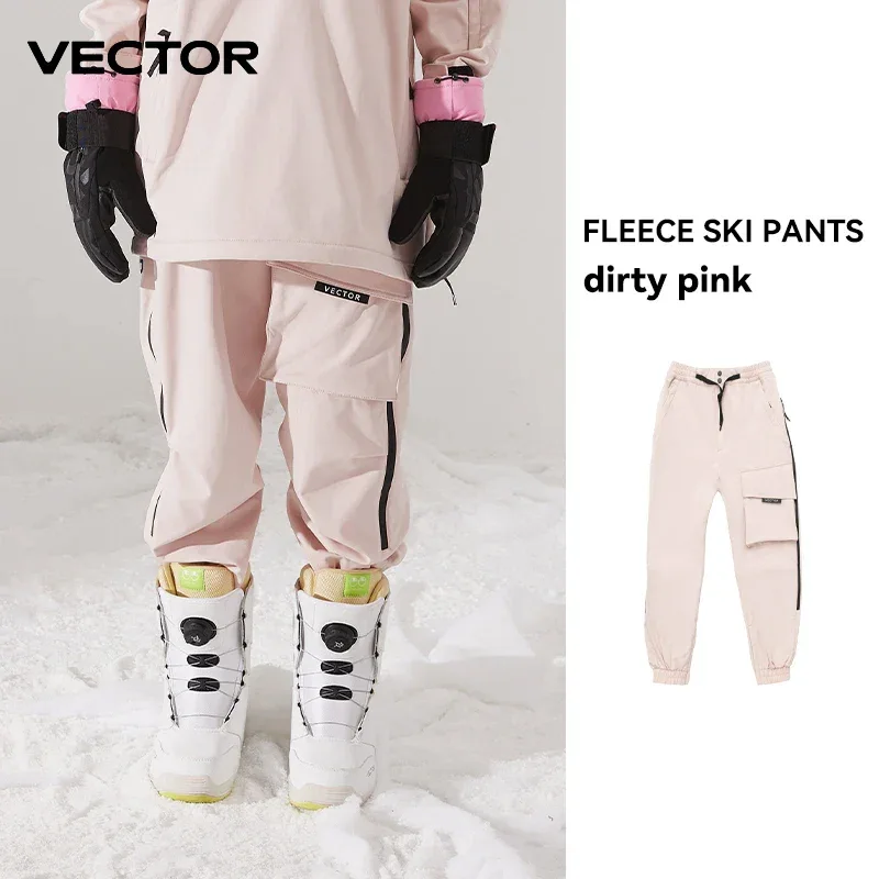Men Women Solid Color Ski Jacket Ski Pants Warm Windproof Winter Overalls Hoodie Waterproof Outdoor Sports Clothing Snowboard - Image 31