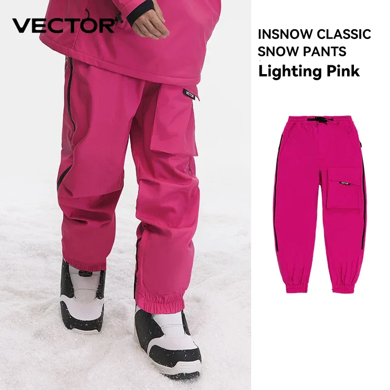 Men Women Solid Color Ski Jacket Ski Pants Warm Windproof Winter Overalls Hoodie Waterproof Outdoor Sports Clothing Snowboard - Image 33