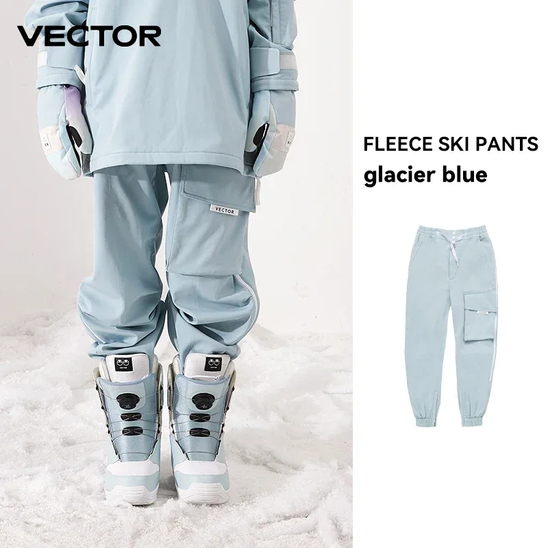 Men Women Solid Color Ski Jacket Ski Pants Warm Windproof Winter Overalls Hoodie Waterproof Outdoor Sports Clothing Snowboard - Image 36