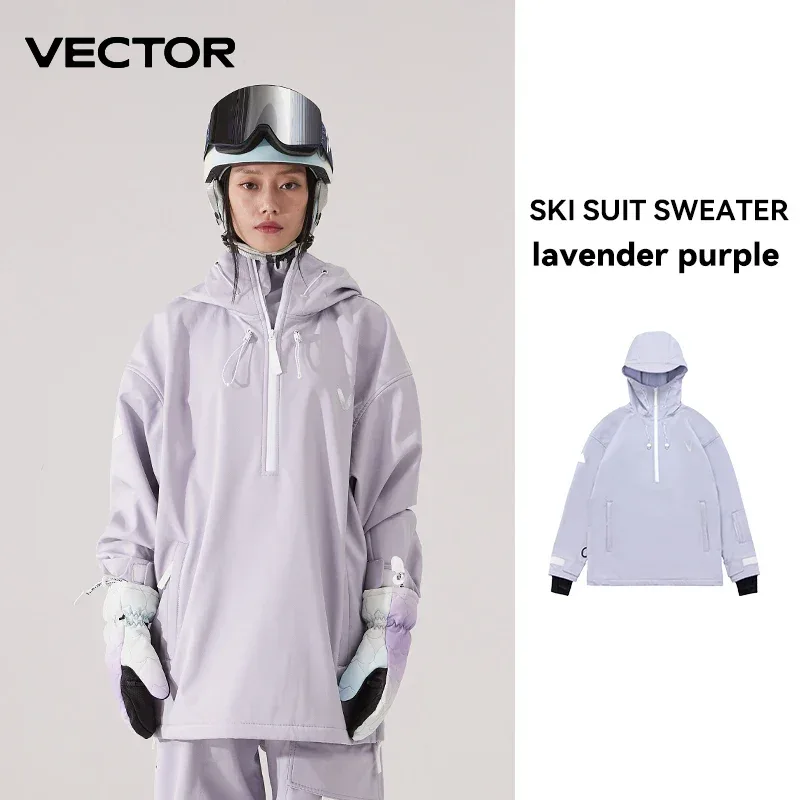 Men Women Solid Color Ski Jacket Ski Pants Warm Windproof Winter Overalls Hoodie Waterproof Outdoor Sports Clothing Snowboard - Image 40