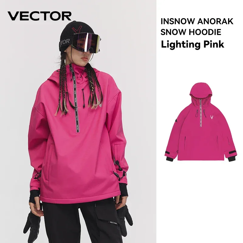 Men Women Solid Color Ski Jacket Ski Pants Warm Windproof Winter Overalls Hoodie Waterproof Outdoor Sports Clothing Snowboard - Image 41