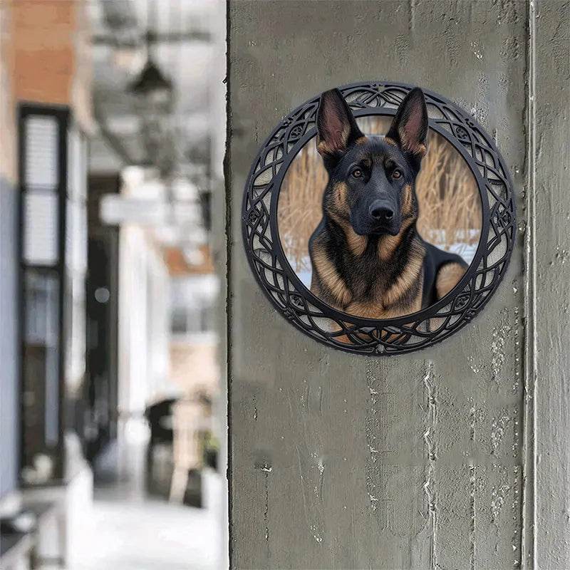 German Shepherd Flat 3D Ornament - Image 4