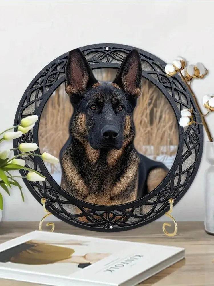 German Shepherd Flat 3D Ornament - Image 5