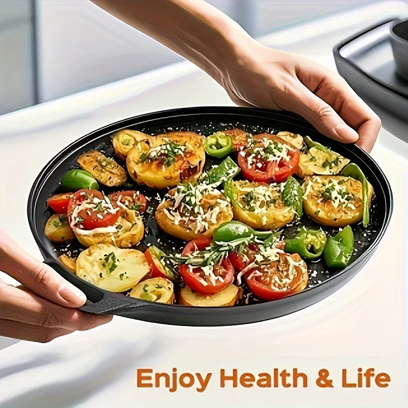 Multi-Function Cast Iron Griddle Skillet - Image 9