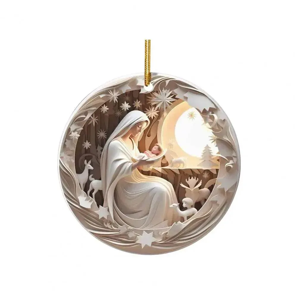 Classic Christmas Nativity Ornaments ( 1 PCs / 9 PCs Set ) - Image 12