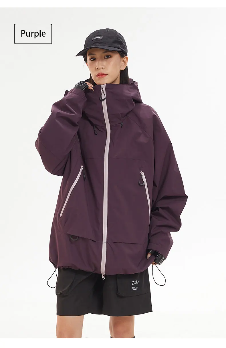 New Men Waterproof Hiking Jacket Women Windproof Sports Coat High Quality Hooded Jacket Outdoor Ride Climbing Running Jacket - Image 19