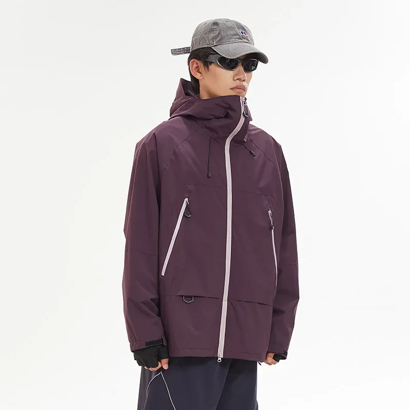 New Men Waterproof Hiking Jacket Women Windproof Sports Coat High Quality Hooded Jacket Outdoor Ride Climbing Running Jacket - Image 25