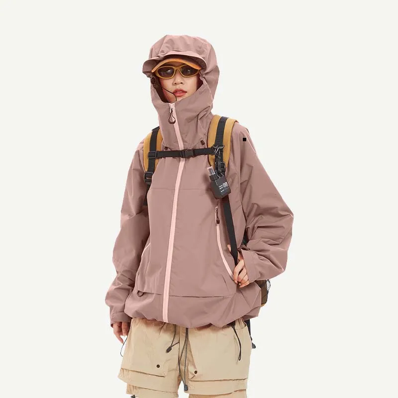 New Men Waterproof Hiking Jacket Women Windproof Sports Coat High Quality Hooded Jacket Outdoor Ride Climbing Running Jacket - Image 26