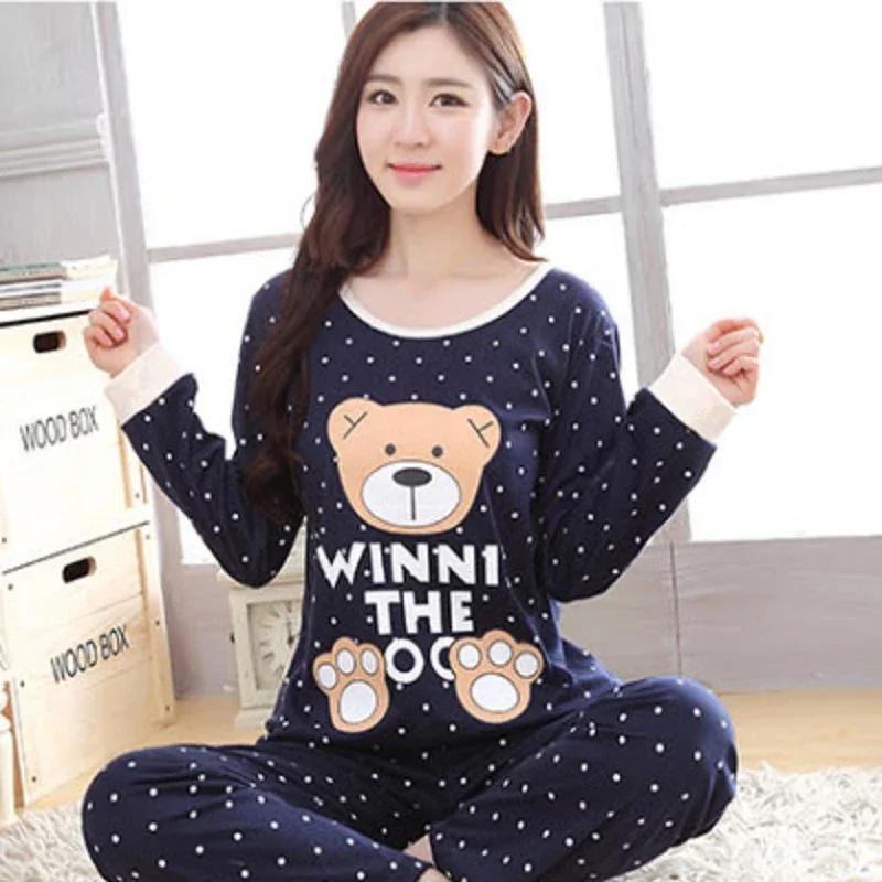 Polka Dot Bear Pajama Set - Image 12