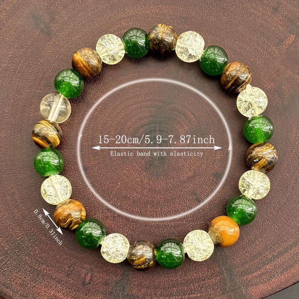 Relaxing Success Enhancing Prosperity & Abundance Wristband - Healing Jewelry Gift for Relaxation and Success - Image 3
