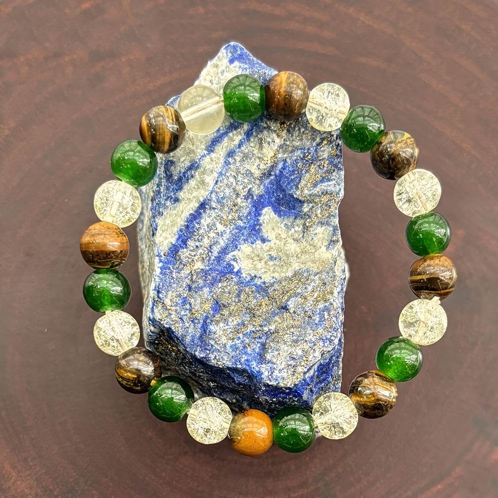 Relaxing Success Enhancing Prosperity & Abundance Wristband - Healing Jewelry Gift for Relaxation and Success - Image 8