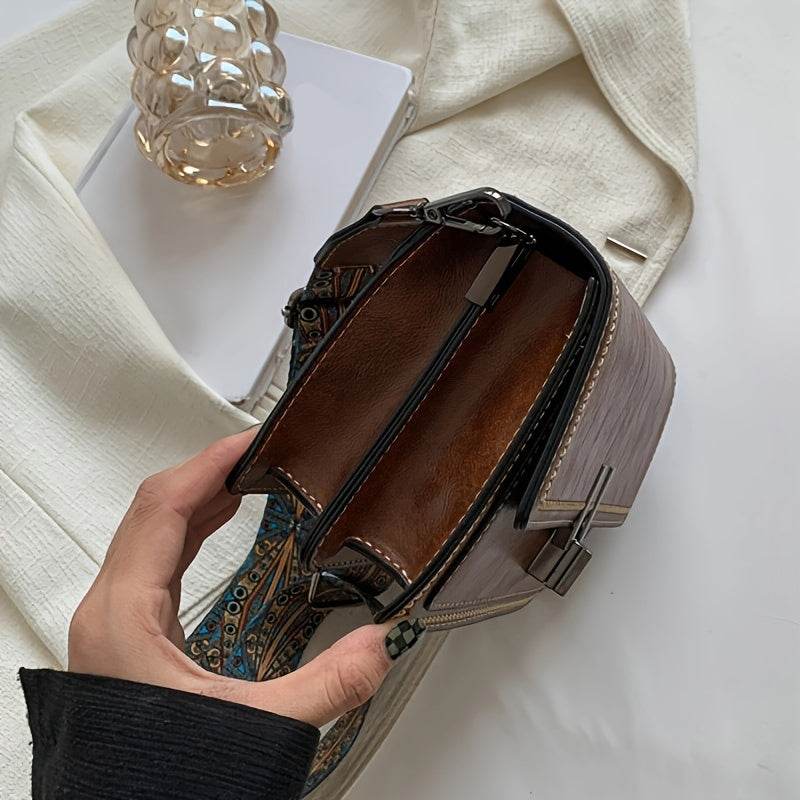 Retro Flap Mini Shoulder Bag - Image 13
