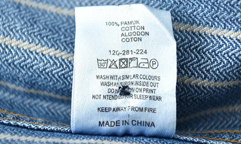 Retro Japanese Sle Men's Denim irt Cotton Long Sve Waed Striped Workwear Loose Fit Outerwear Faion Urban Youth - Image 22