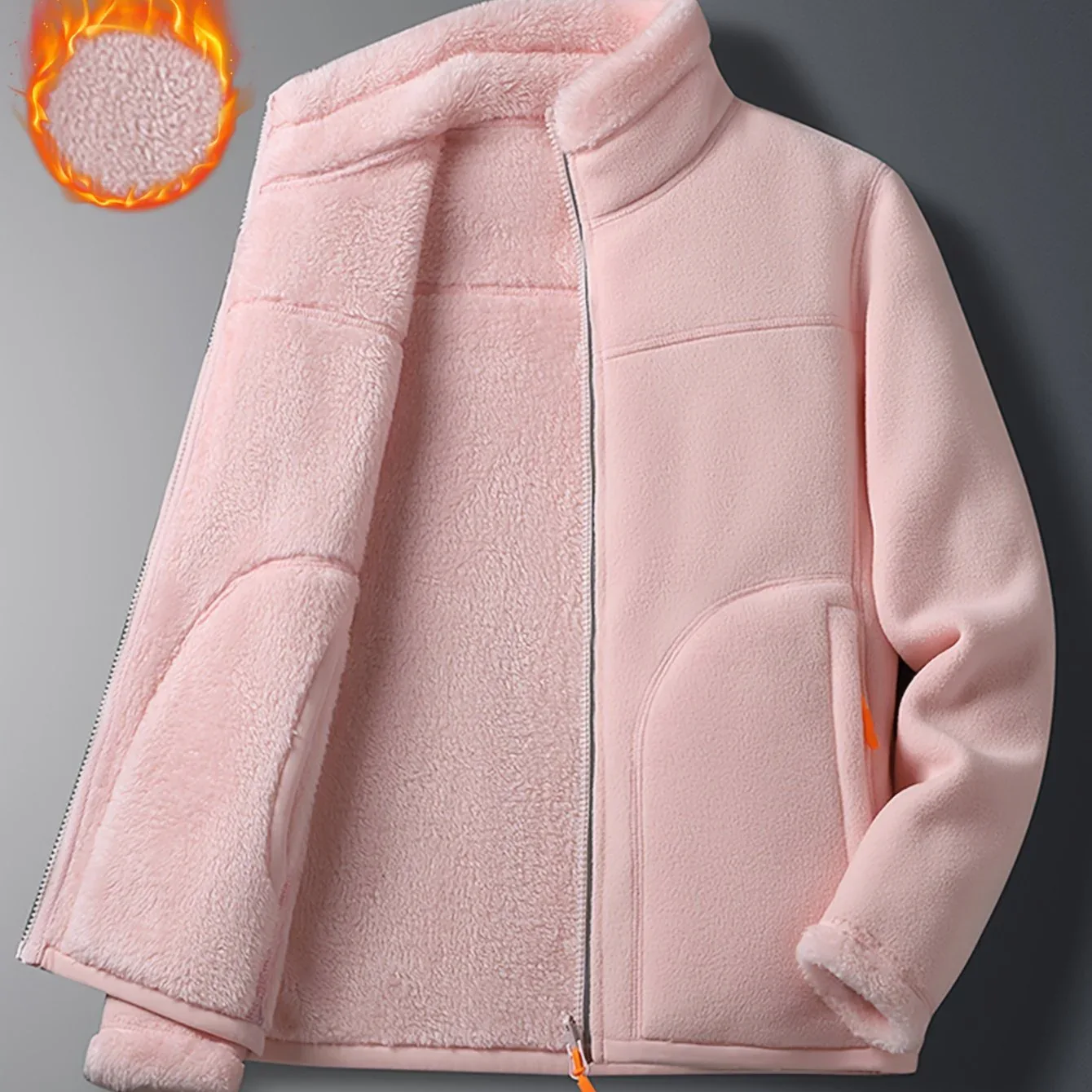Reversible Sherpa Fleece Jacket - Image 13