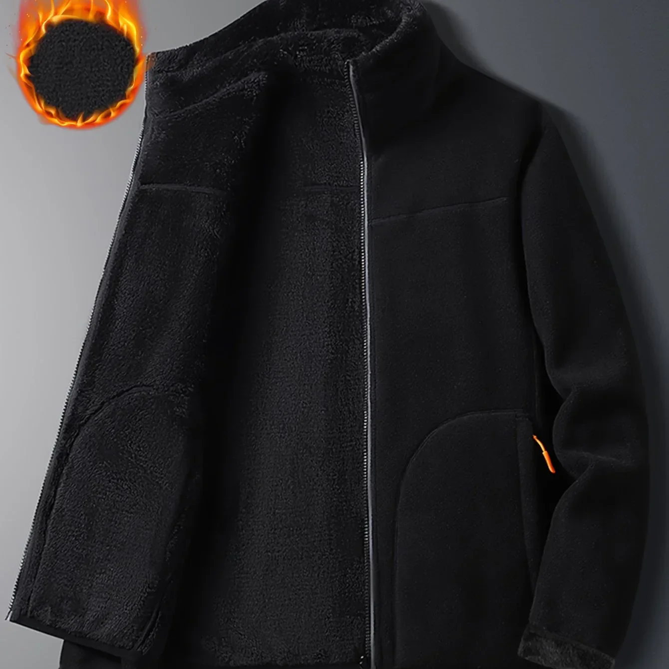Reversible Sherpa Fleece Jacket - Image 16