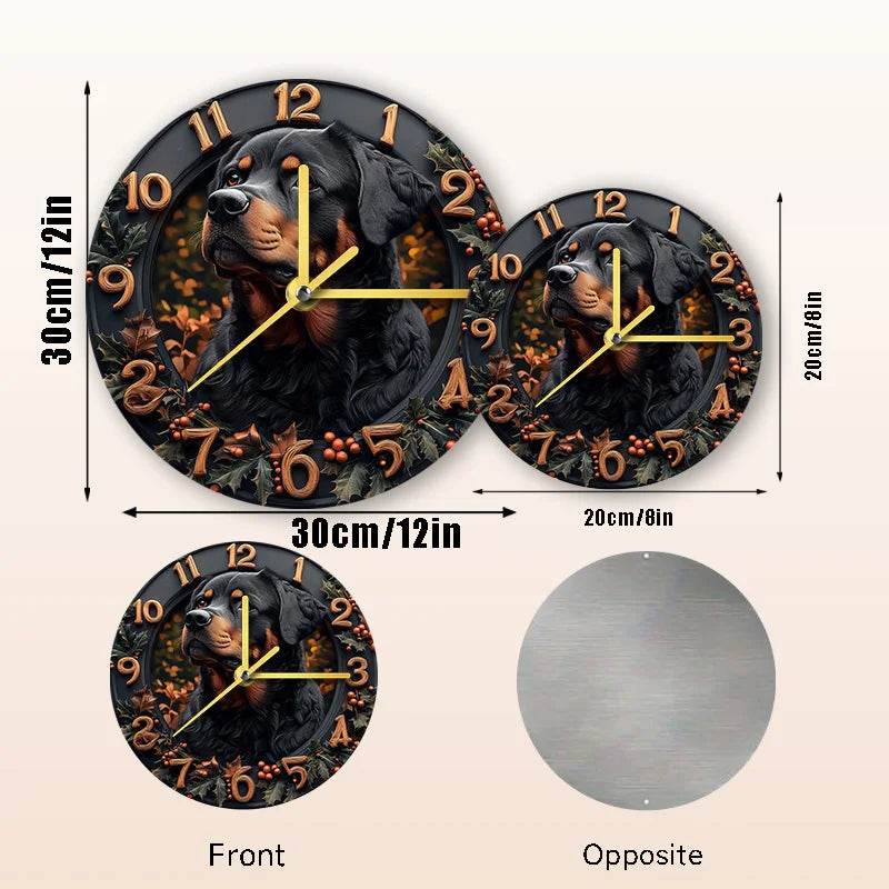 Rottweiler Silent Wall Clock - Image 8