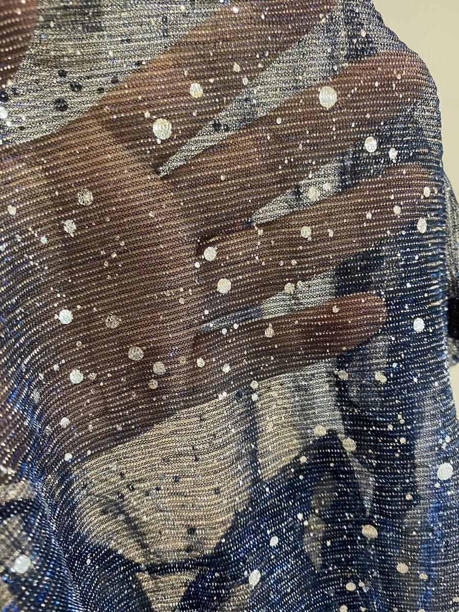 Sequin Open-Front Blazer - Image 11