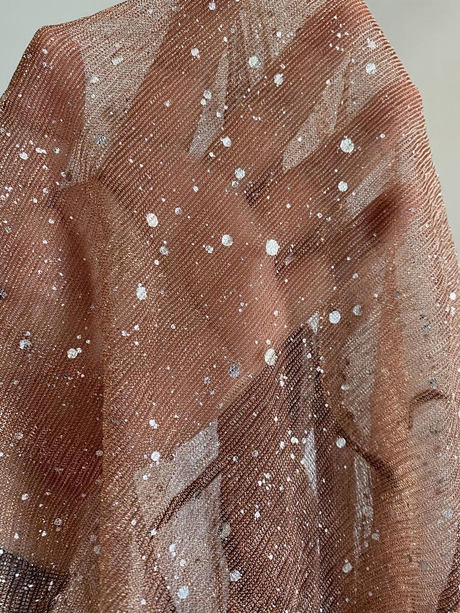 Sequin Open-Front Blazer - Image 12