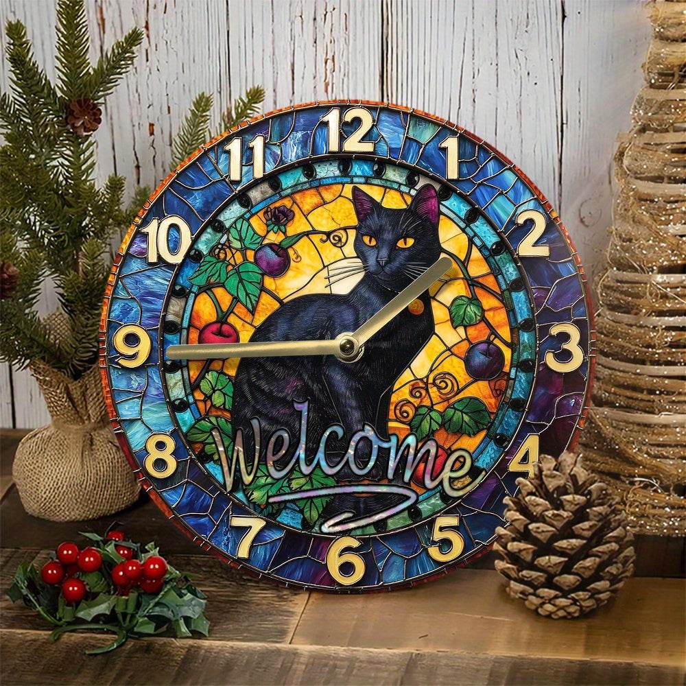 Cute Cat Silent Wall Clock - Image 7