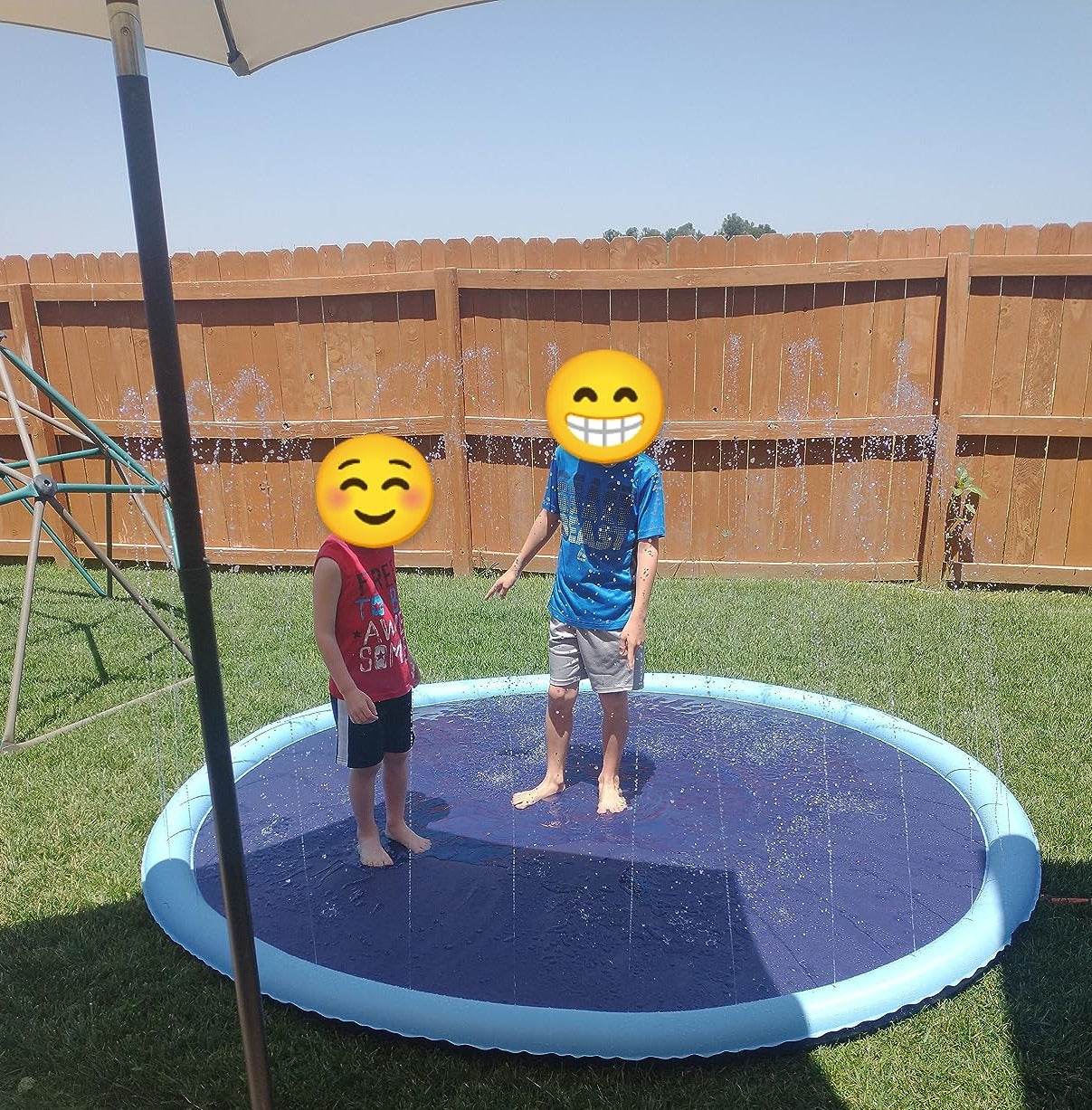 SplashPaw™ Fun Zone - The Splash Pad Makes Your Pup and Kids Happy! - Image 12