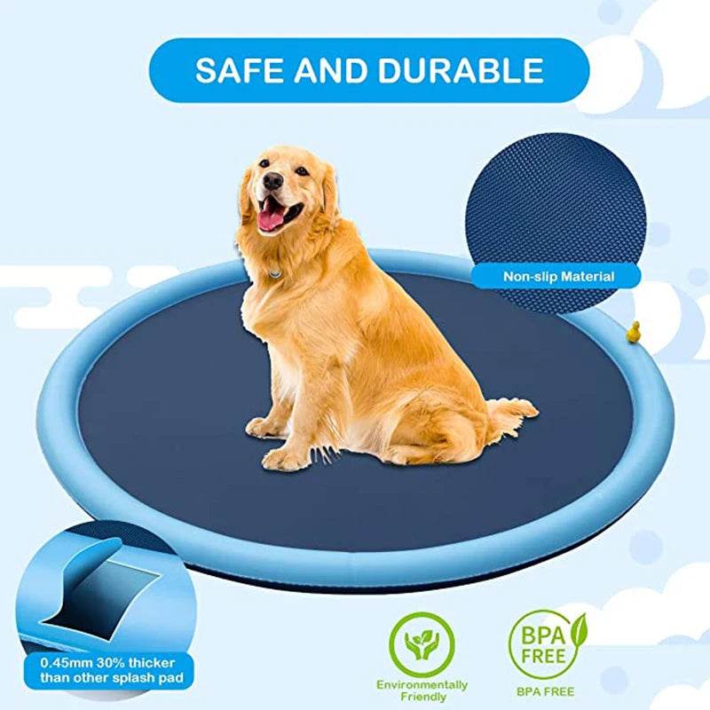 SplashPaw™ Fun Zone - The Splash Pad Makes Your Pup and Kids Happy! - Image 25