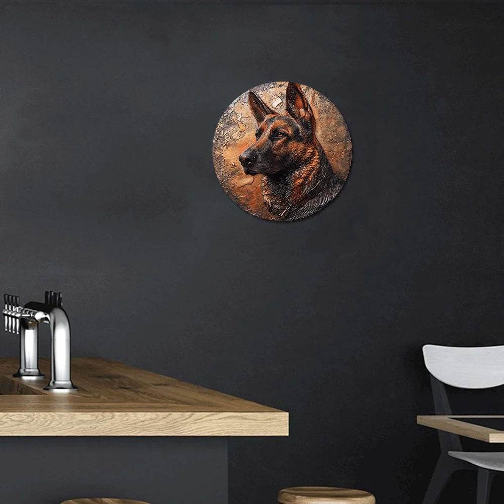 German Shepherds Flat 3D Ornament - Image 4