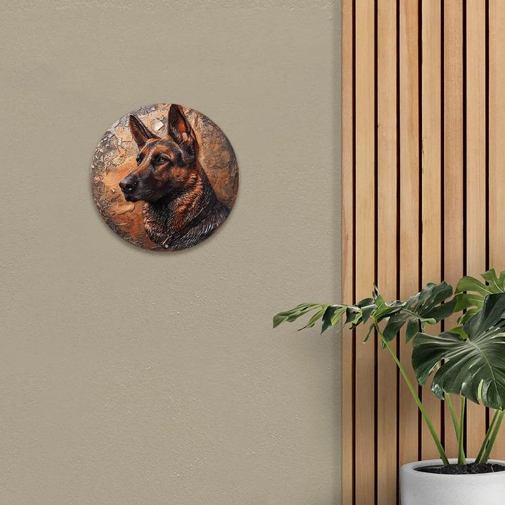 German Shepherds Flat 3D Ornament - Image 5