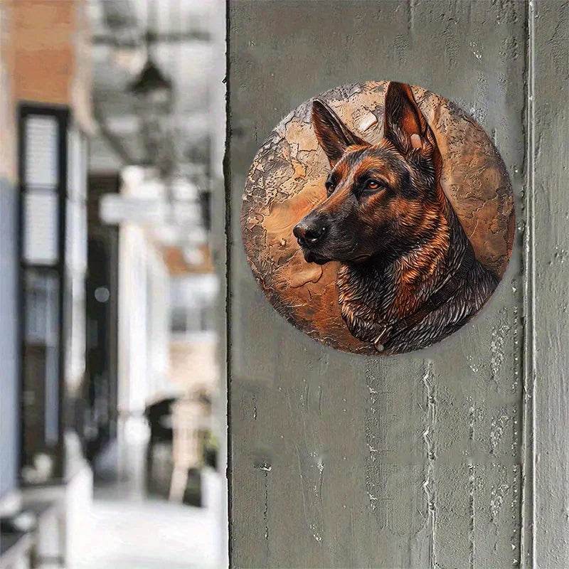 German Shepherds Flat 3D Ornament - Image 7