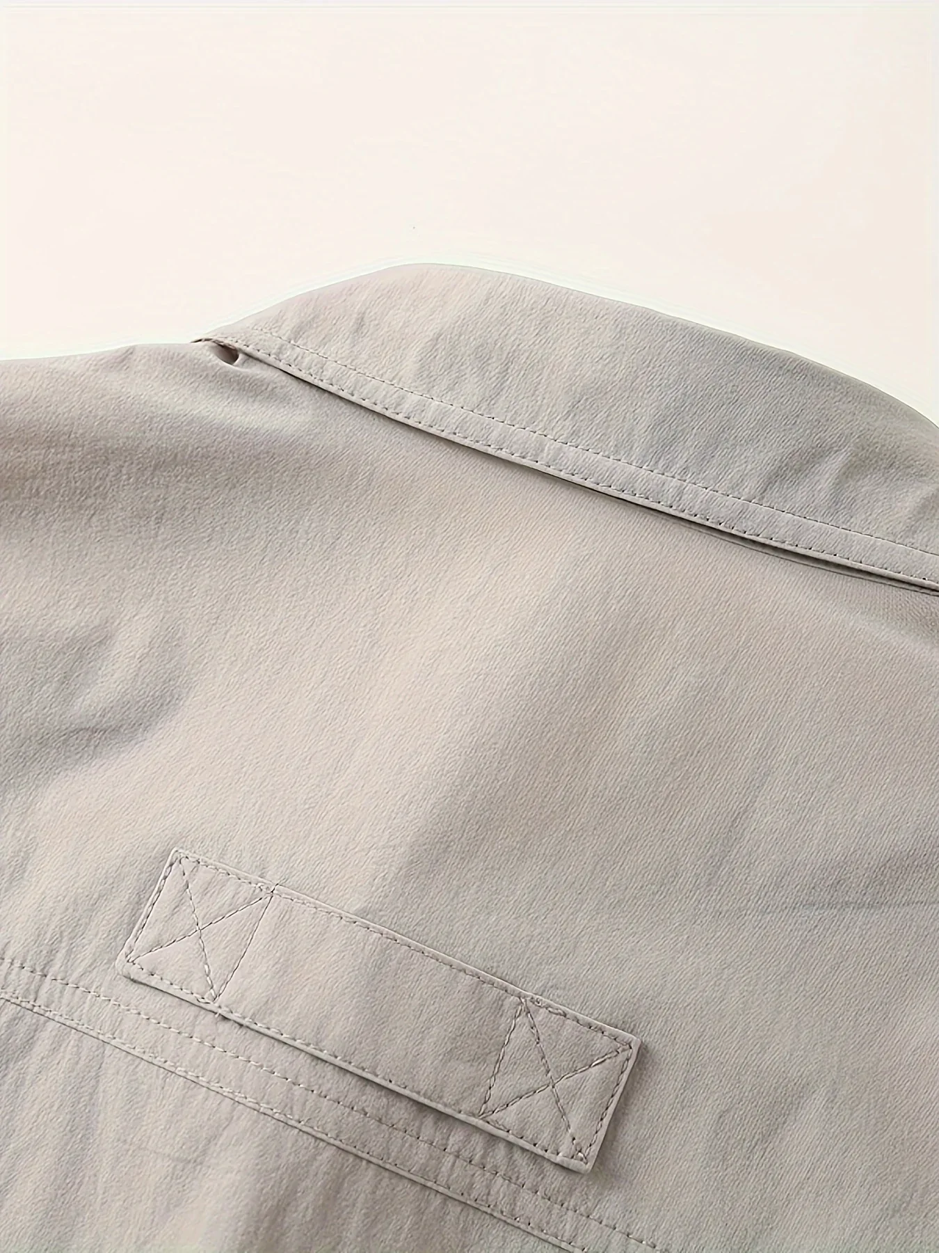 Spring And Autumn Casual Men's Long Sleeve Sunscreen Quick-drying Shirt With Multi-pockets For Outdoor Fishing - Image 16