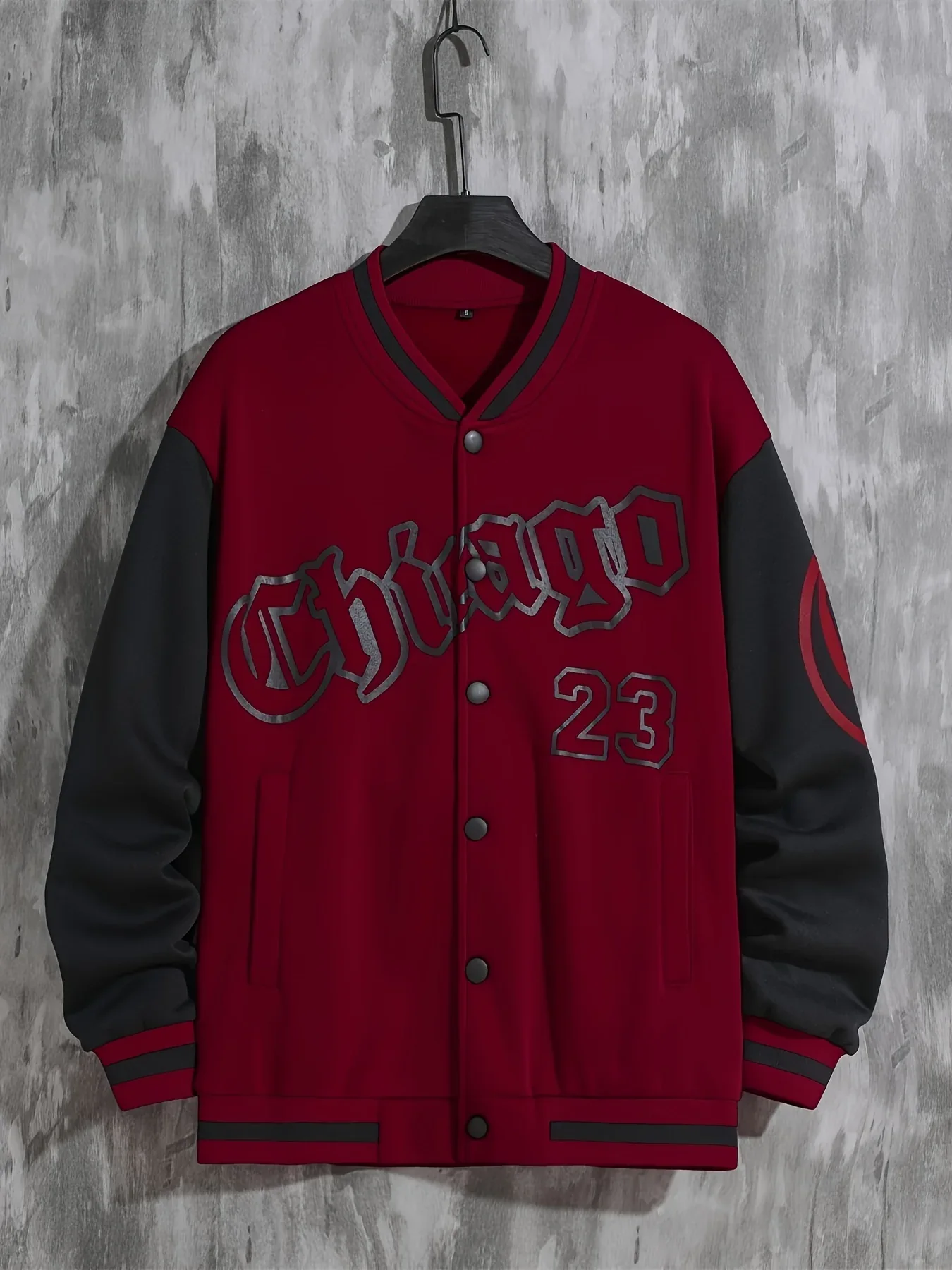 Spring And Autumn Street Men's Fashion Trend Loose Casual Baseball Uniform Jacket, Suitable For Outdoor And Dating - Image 11