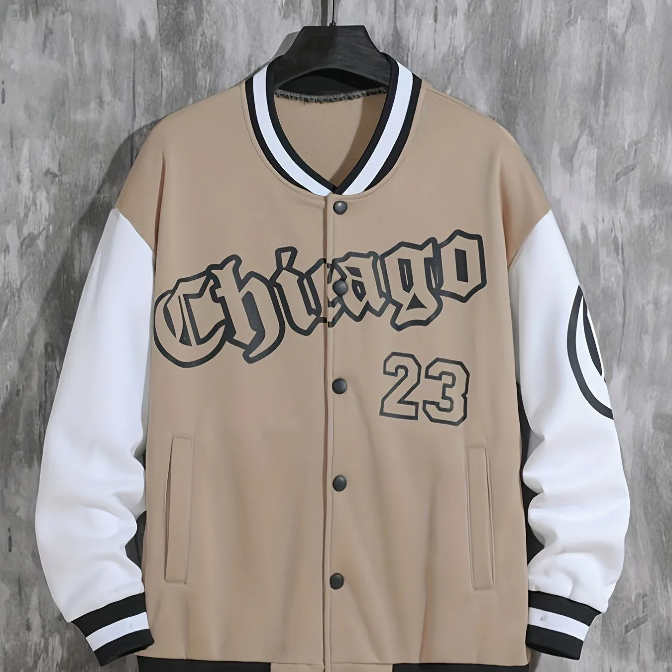 Spring And Autumn Street Men's Fashion Trend Loose Casual Baseball Uniform Jacket, Suitable For Outdoor And Dating - Image 13