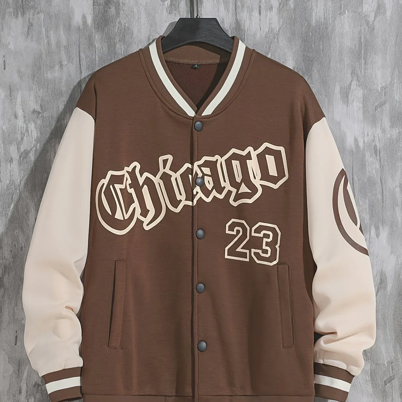 Spring And Autumn Street Men's Fashion Trend Loose Casual Baseball Uniform Jacket, Suitable For Outdoor And Dating - Image 14