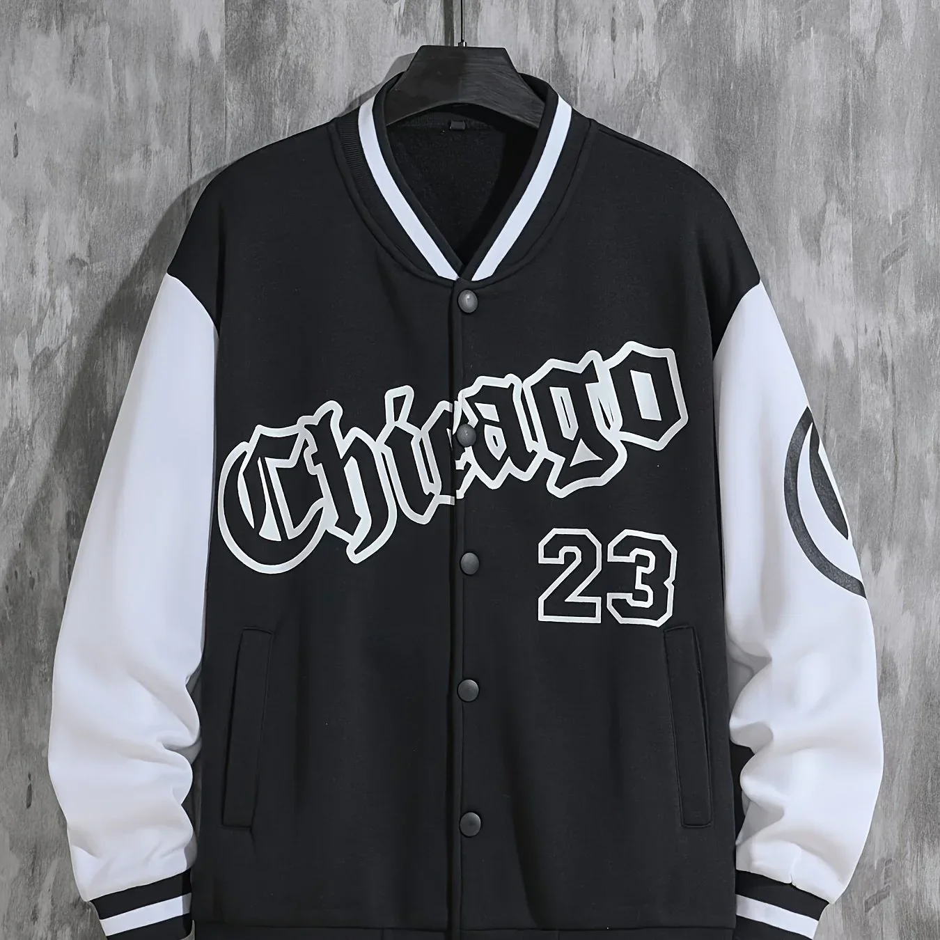 Spring And Autumn Street Men's Fashion Trend Loose Casual Baseball Uniform Jacket, Suitable For Outdoor And Dating - Image 18