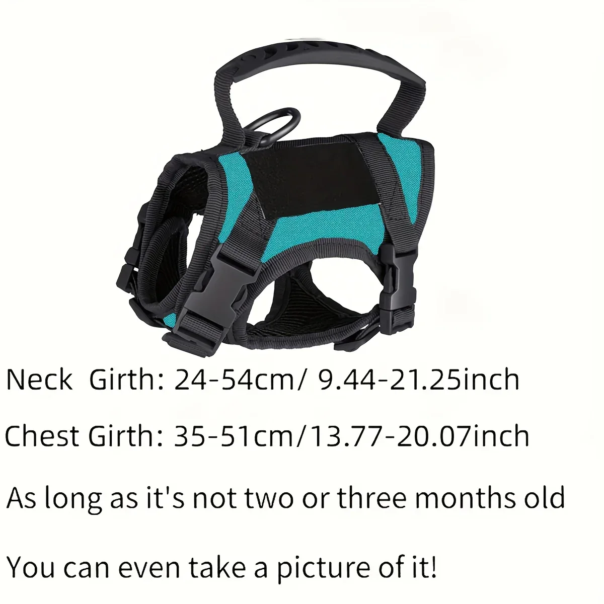 Tactical Cat Vest with Adjustable Straps & Red Cross Patch - Durable 600D Nylon Chest Harness for Small Dogs & Cats, Secure Leash Attachment, Ergonomic Design for Training & Outdoor Adventures, Cat Vest Harness, Adventure Pet - Image 10