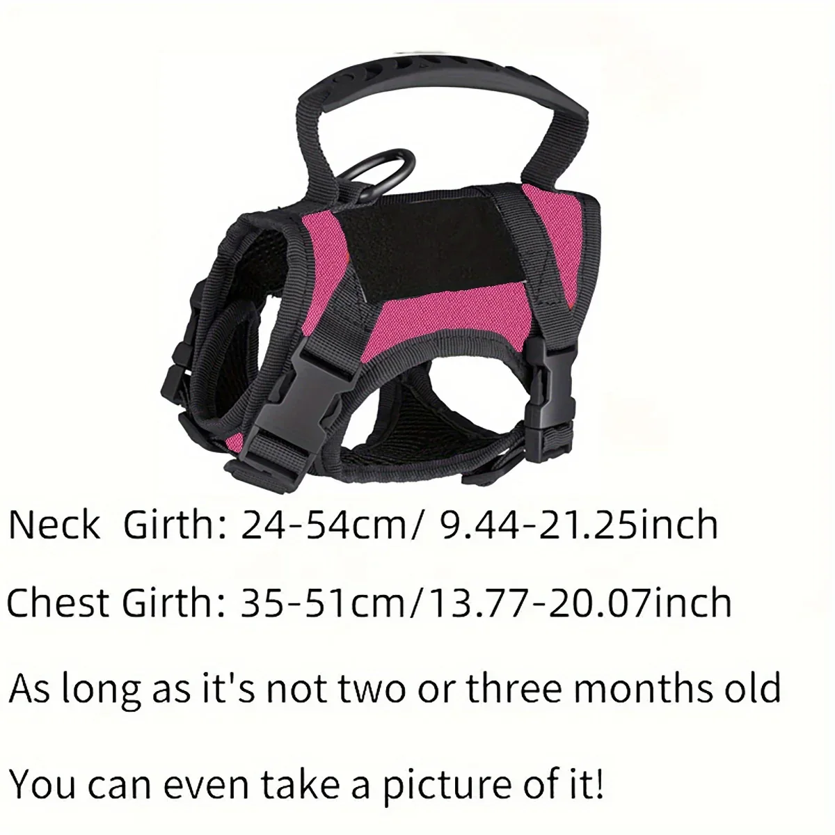 Tactical Cat Vest with Adjustable Straps & Red Cross Patch - Durable 600D Nylon Chest Harness for Small Dogs & Cats, Secure Leash Attachment, Ergonomic Design for Training & Outdoor Adventures, Cat Vest Harness, Adventure Pet - Image 11