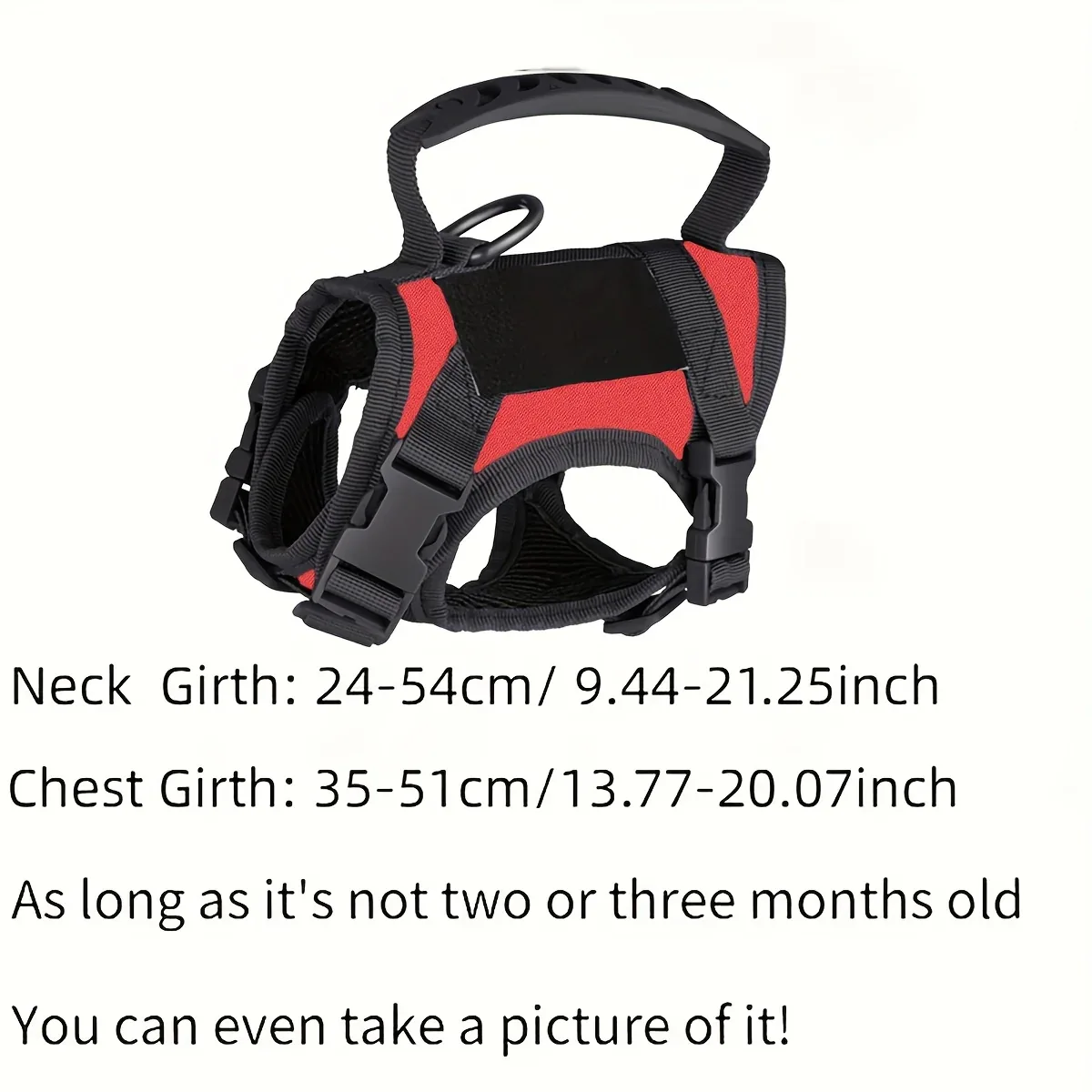 Tactical Cat Vest with Adjustable Straps & Red Cross Patch - Durable 600D Nylon Chest Harness for Small Dogs & Cats, Secure Leash Attachment, Ergonomic Design for Training & Outdoor Adventures, Cat Vest Harness, Adventure Pet - Image 9